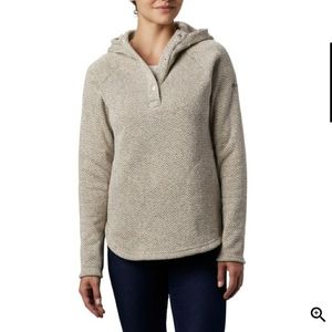 Columbia Darling Days II pullover over, M, Chalk